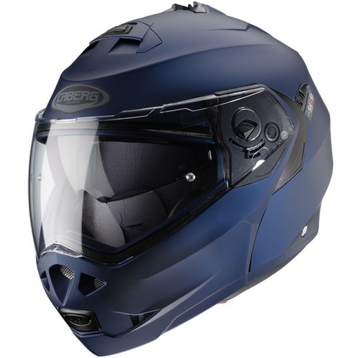 Casco caberg duke ii azul mate yamaha