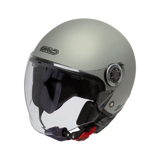 Casco Moto Jet Garibaldi G20 Champagne Mate. ECE 22.06.