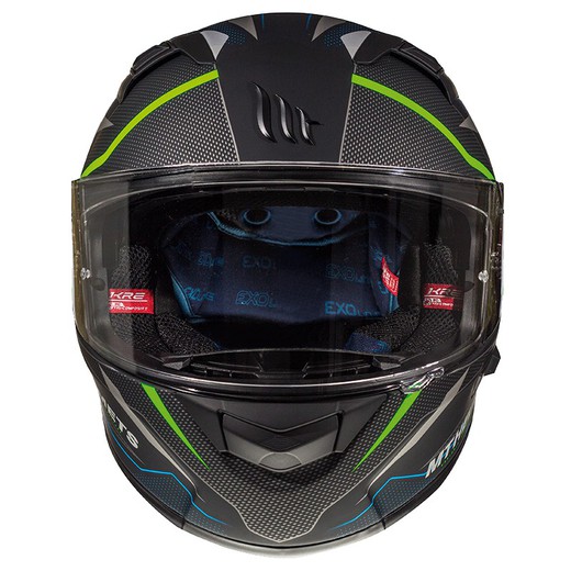 Casco mt kre sv intrepid c1 matt fluor green