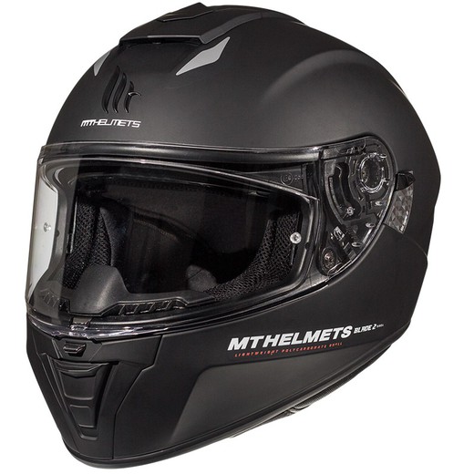 Casco mt rapide solid a1 negro mate