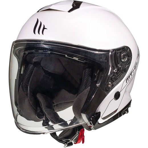 Casco mt thunder 3 sv blanco