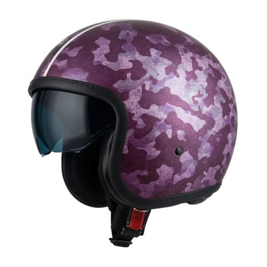 Casco nzi rolling 4 sun Mimetize Purple matt