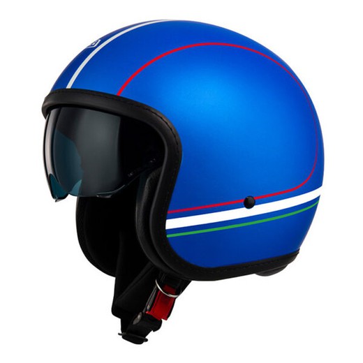 Casco nzi rolling 4 sun Forza Italia Azzurro