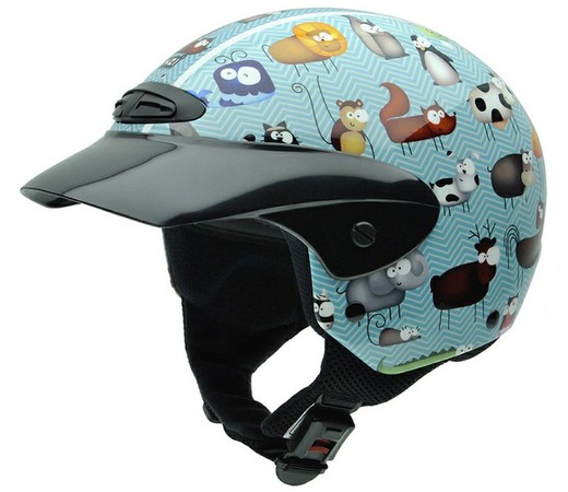 Casco nzi single II junior graphics animals