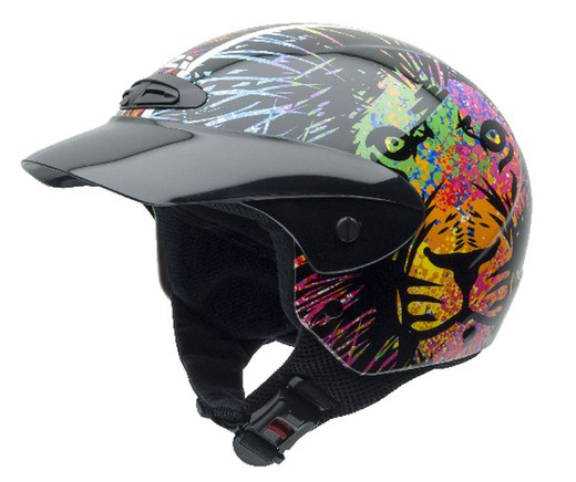 Casco nzi singleii junior graphics lion