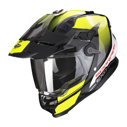 Casco off-road Scorpion ADF-9000 AIR Trail negro/amarillo talla L