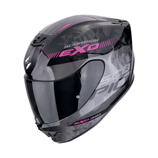 Casco Scorpion EXO-391 AVA Negro-Rosa