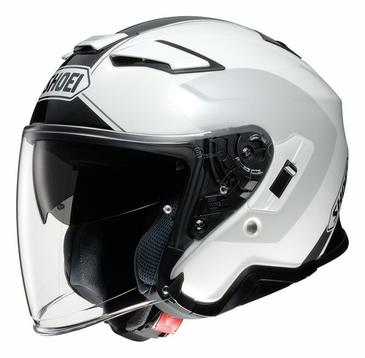 Casco shoei j cruiser ii adagio tc6 blanco negro