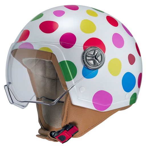 Casco Zeta 2 Ágatha Ruiz de La Prada Lunar Multicolor Brillante Perlado