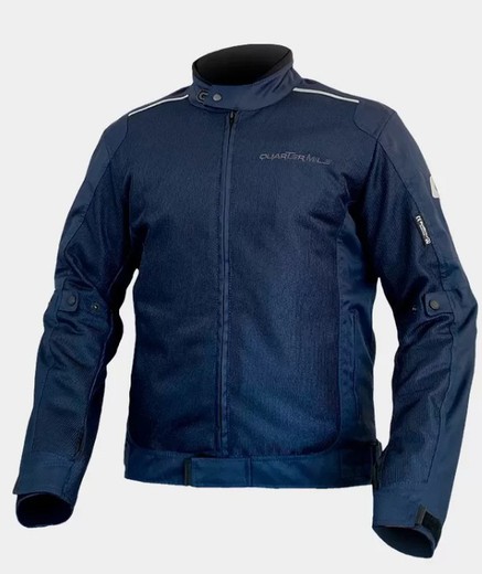 Chaqueta de hombre perforada Quartemile Tracer  Man Azul