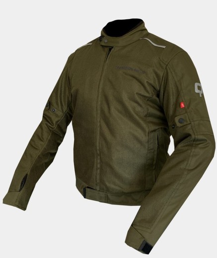 Chaqueta de hombre perforada Quartemile Tracer  Man Verde