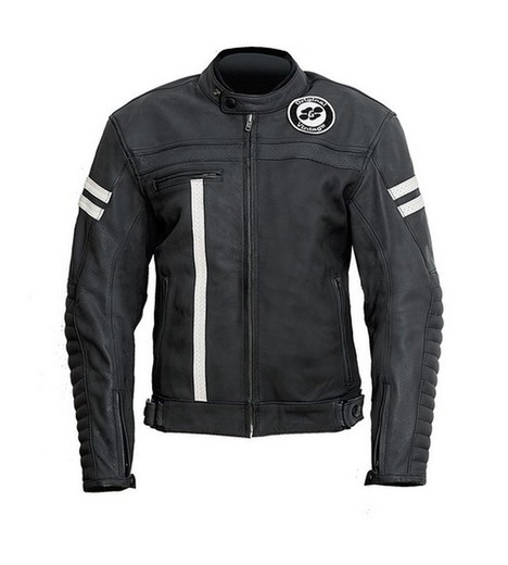 Chaqueta garibaldi moka racer vintage hombre