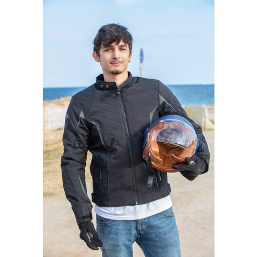 Chaqueta Moto Garibaldi Fly-R Textil Impermeable