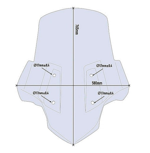 Givi Sin herrajes BMW C 400 gt (19 > 22)