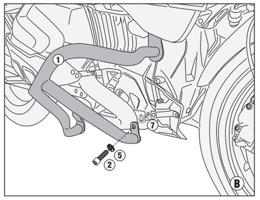 Defensas motor BMW R 1250 RT (19 > 20)