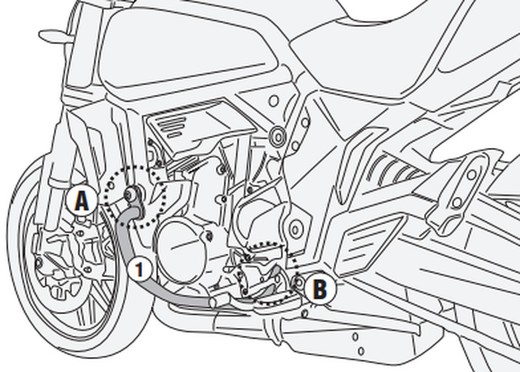 Defensa motor CFMOTO 700 CL-X (21 > 23)