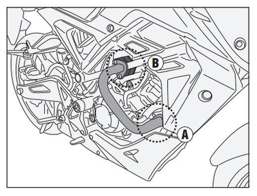 Defensa motor Honda CB 125 R (21>)