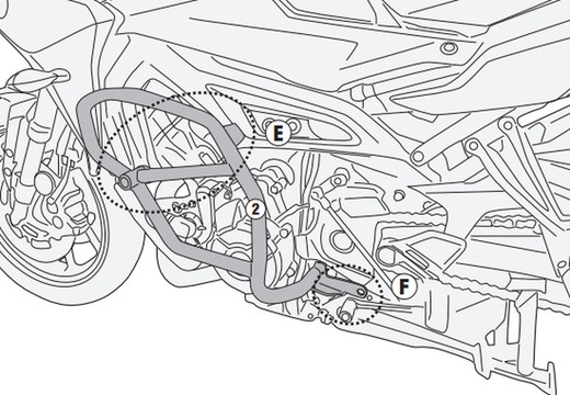 Defensas motor Yamaha Tracer 900 / Tracer 900 GT (18 > 20)