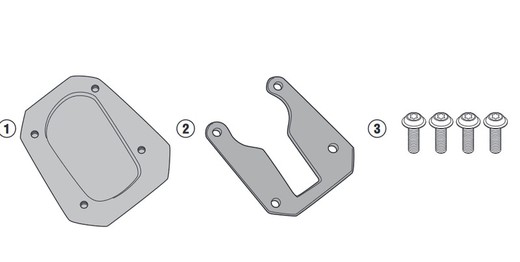 Extension caballete bmw f900 r y f900 xr 2020>