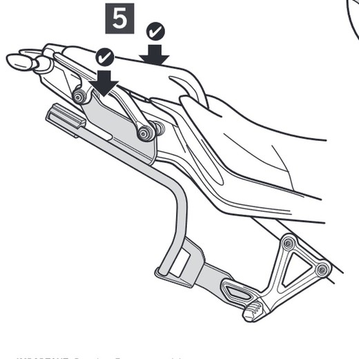 Fijaciones laterales shad 3p yamaha niken 900 '18>21