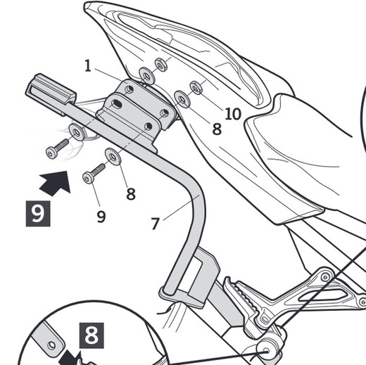 3P System Kawasaki Z900 '17