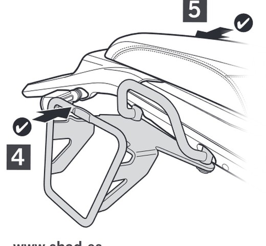 Sr Side Bag Holder Benelli Leoncino 502I