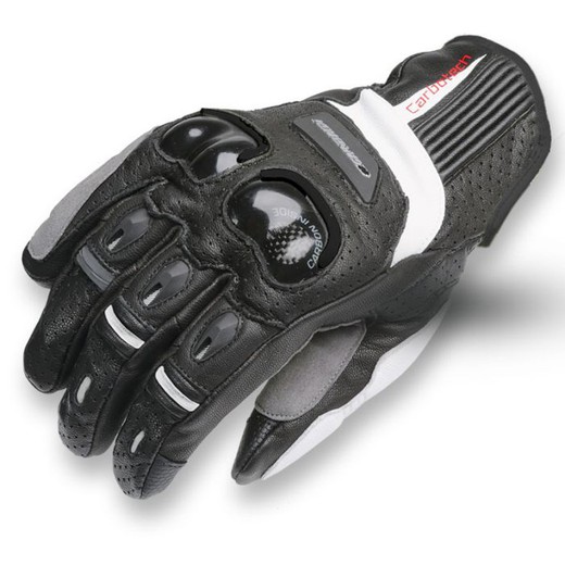 Guantes Moto Garibaldi Carbotech Negro