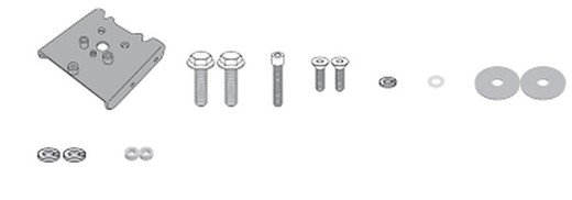 Kit específico para el montaje del PLO6421MK - PLO6421CAM – PLX6421 sin el maleta posterior 6421FZ