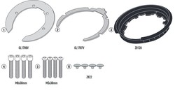 Anclaje Bolsas Tanklock Givi Bf57 Husqvarna Svartpilen 125 401 21 Totmoto