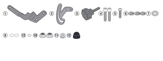 Kit de robustecimiento para cúpula 5124dt, 5124d