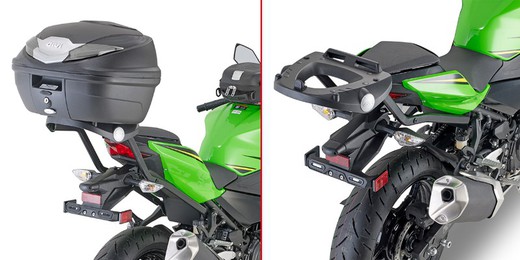 Soporte maleta k. Z 400 (19 > 21) y ninja 400 (18 > 21)