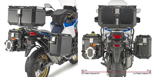 Pack maletas Aluminio CRF1100L Africa Twin Adventurer Sport 2020>