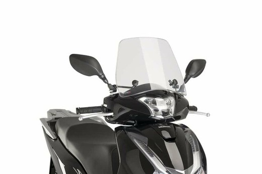 Parabrisas puig tarfic transparente para  honda scoopy sh 125i 18>19