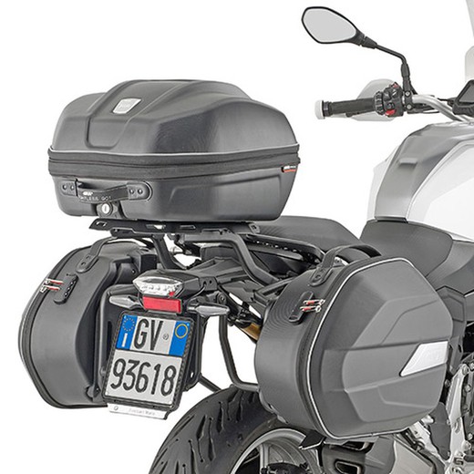 Porta maletas lateral bmw f 900 xr (20 > 21) givi plo5137mk