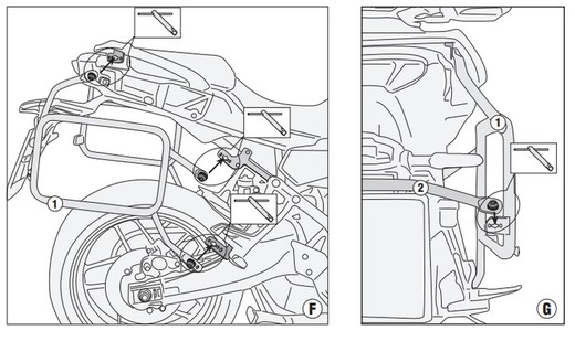 Tracer 9 - Tracer 9 GT (21-22) Portamaletas lateral OF_MK