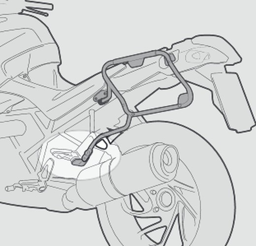 Portamaletes lat. Bmw f800 gt 13> 19 / f800r 09> i 15>