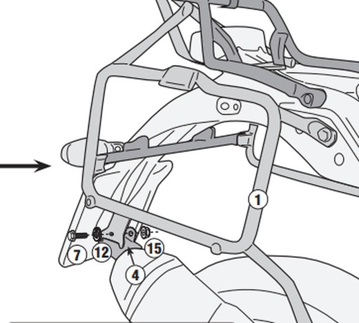 Portamaletas lateral mk Royal Enfield Himalayan (18>20)