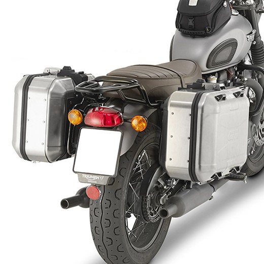 Portamaletas lateral bonneville t120 (16 > 22)/ bonneville t100 (17 > 22) givi