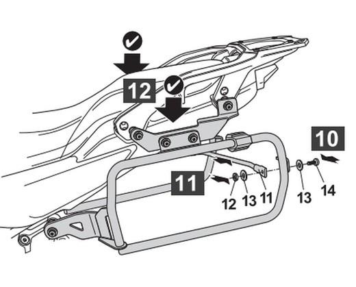 4P SYSTEM HONDA TRANSALP 750 '23