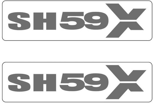 SET STICKERS SH59X 2016