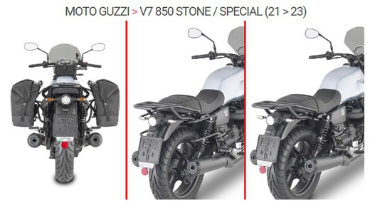 Soporte alforjas Remove-x M.Guzzi V7 850 Stone / Special (21>)