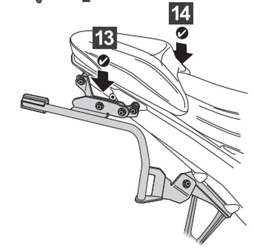 Soporte maletas laterales BMW R1300GS 23>