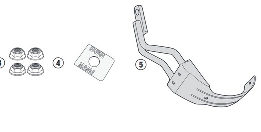 Soporte rm02 yamaha tracer 900 / tracer 900 gt (18 > 20)