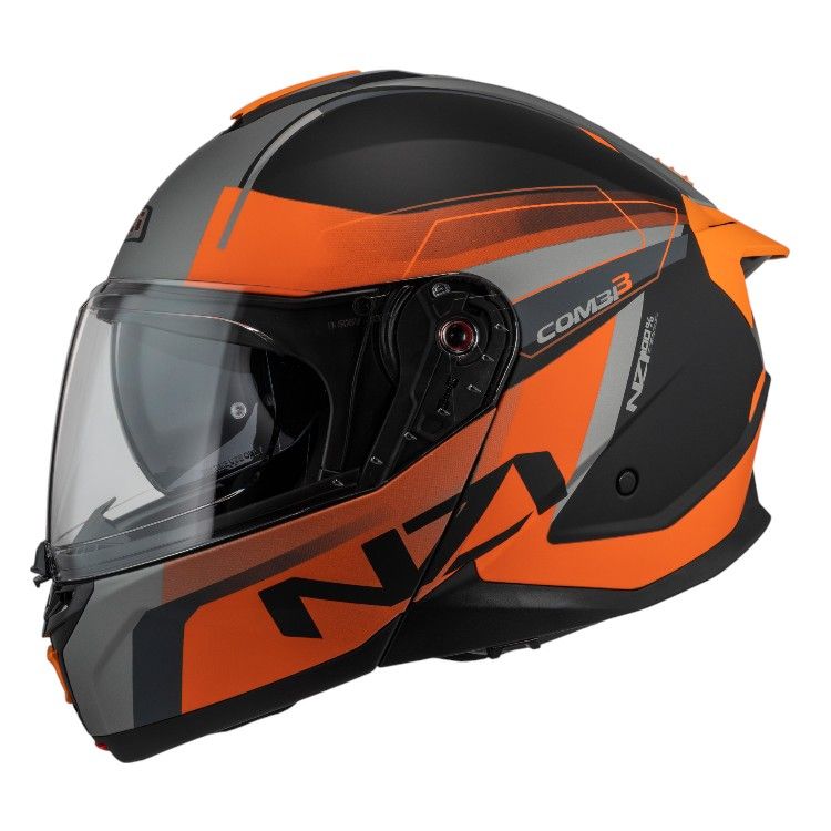 Casco Abatible NZI Combi 3 Duo Antracite Matt - Seguro y Cómodo