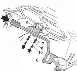 SUZUKI GSX- S 1000 GT '22> Fijaciones maletas laterales 3P SYSTEM