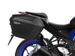 Soporte maletas laterales shad 3p. Yamaha mt03 '21