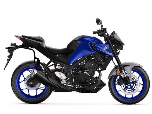 Soporte maletas laterales shad 3p. Yamaha mt03 '21