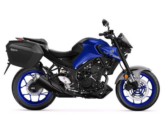 Soporte maletas laterales shad 3p. Yamaha mt03 '21