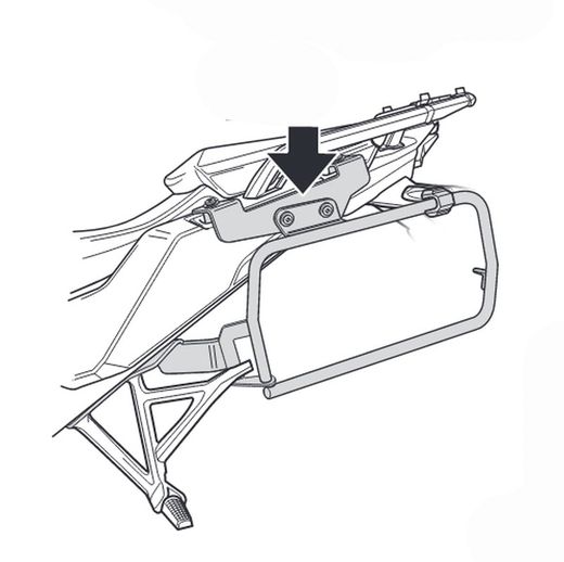 4P System Honda Crf 1100 L Africa Twin Adv.Sport '20