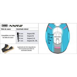 Acolchado lateral NXR 2